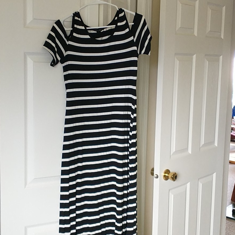 Black and white dress
